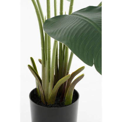 Kunstplant Bananenboom in Pot - H180 x Ã˜30 cm - Groen