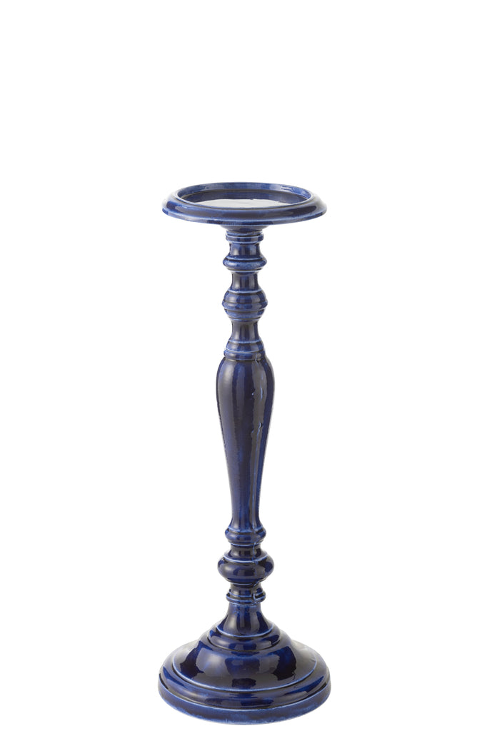 Kaarsenhouder Kag Aluminium Blauw
