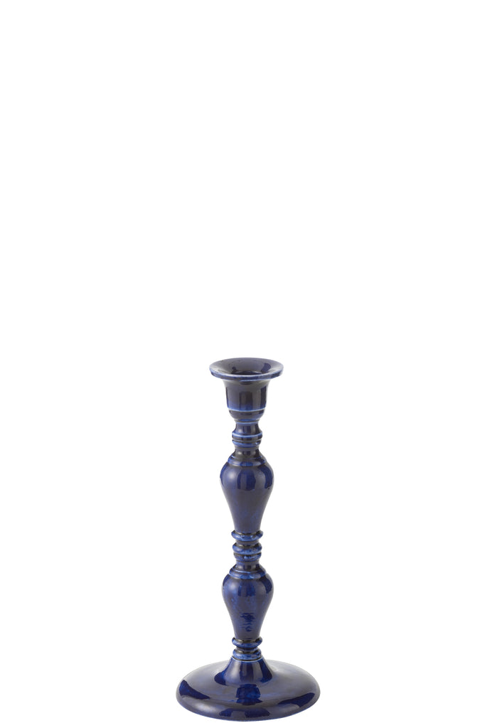 Kaarsenhouder Pag Aluminium Blauw