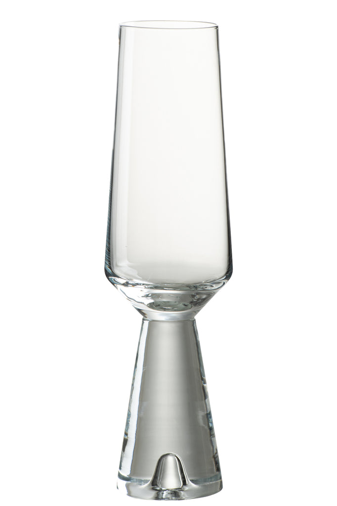 J-Line Champagneglas Walker Glas Transparant