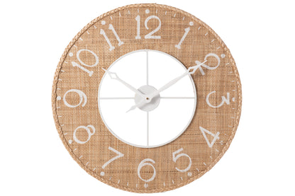 Clock Sodi Mdf Natural/White