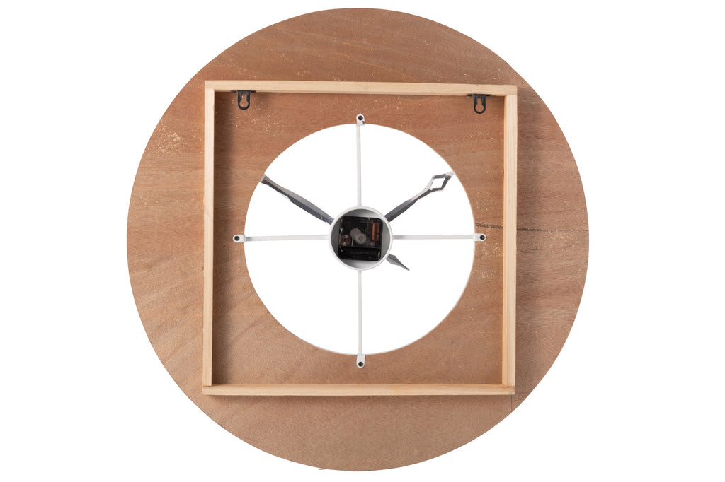 Clock Sodi Mdf Natural/White