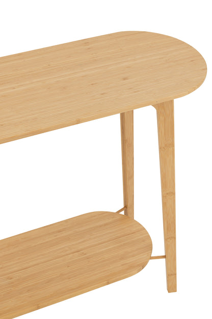 Console Square Bamboo Natural