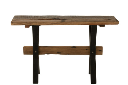 Console Tafel Vintage Hout Bruin