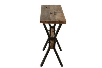 Console Tafel Vintage Hout Bruin