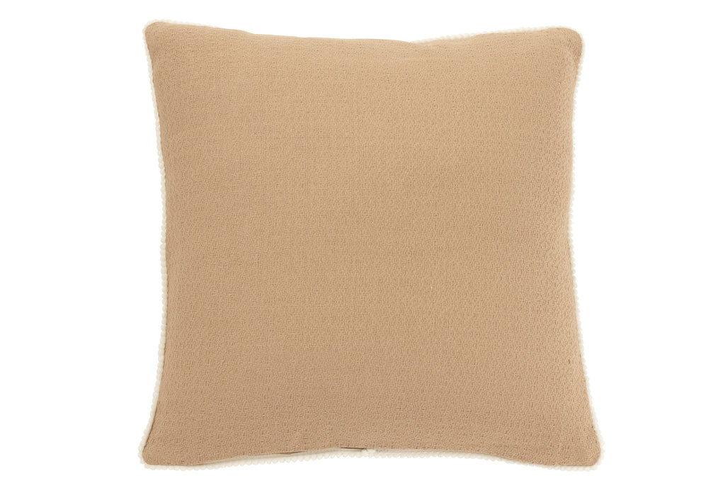 Cushion Fish Cotton Beige/Cream