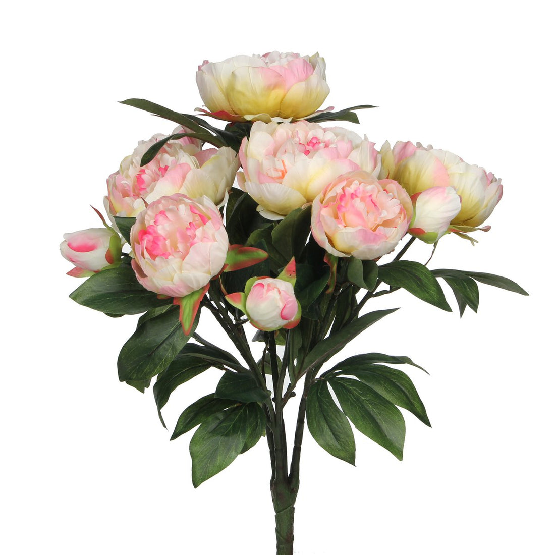 Pioenroos Kunstbloemen Boeket - H55 x Ã˜40 cm - Lichtroze