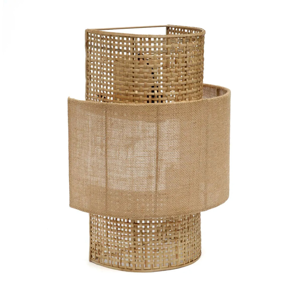 De Bolly Jute Muurlamp - Naturel - M