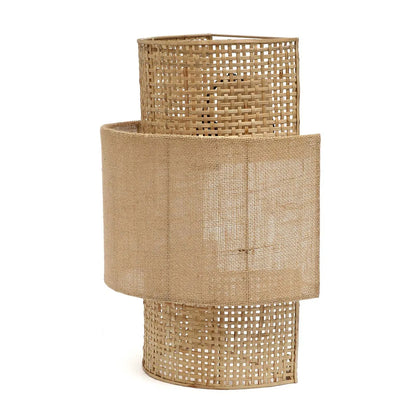 De Bolly Jute Muurlamp - Naturel - M