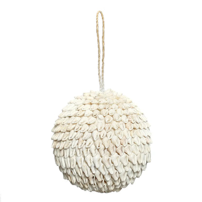 De Bubble Shell Bal Hanger - Wit - L