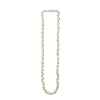De Canggu Halsketting - Naturel Wit