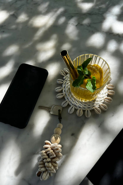 De Canggu Sleutelhanger - Naturel