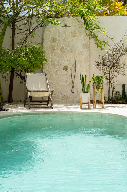 De Chalk Lage Plantenbak - Beton Naturel - S