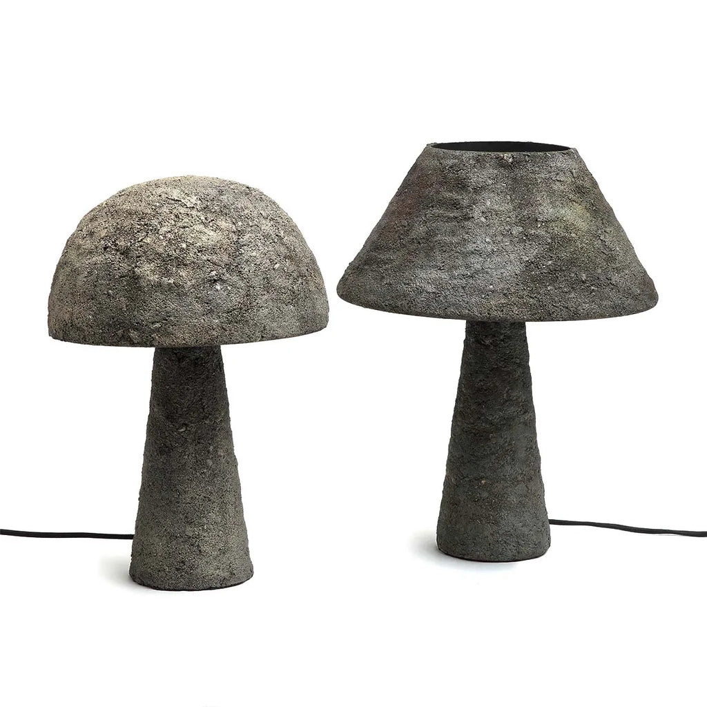 Concrete Mushroom Table Lamp