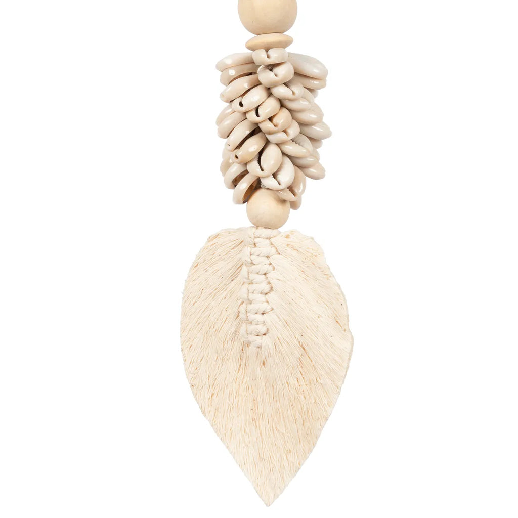 De Leaf &amp; Shell Hangdecoratie - Naturel