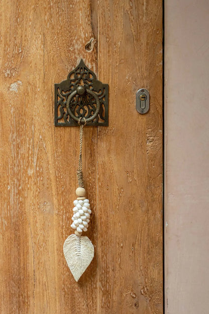 De Leaf &amp; Shell Hangdecoratie - Wit