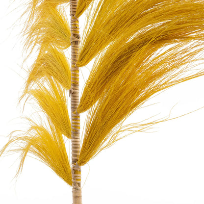 De Stunning Leaf - Madras Geel - Set van 6