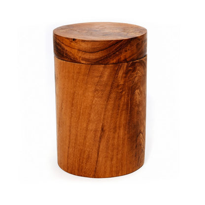 Teak houten pot L