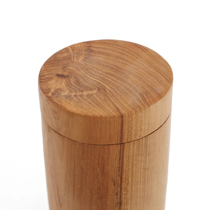 Teak houten pot - M