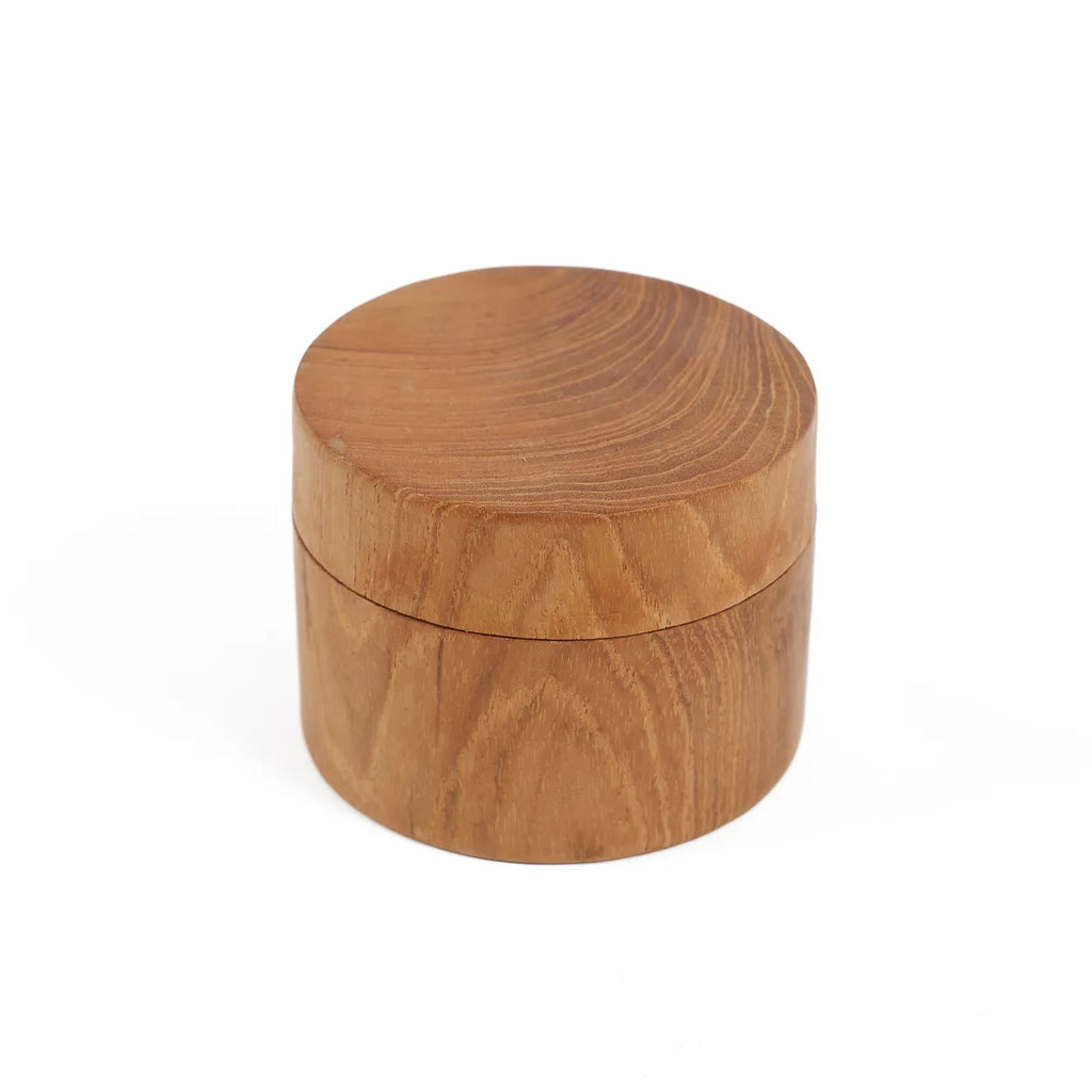 Teak houten pot - S