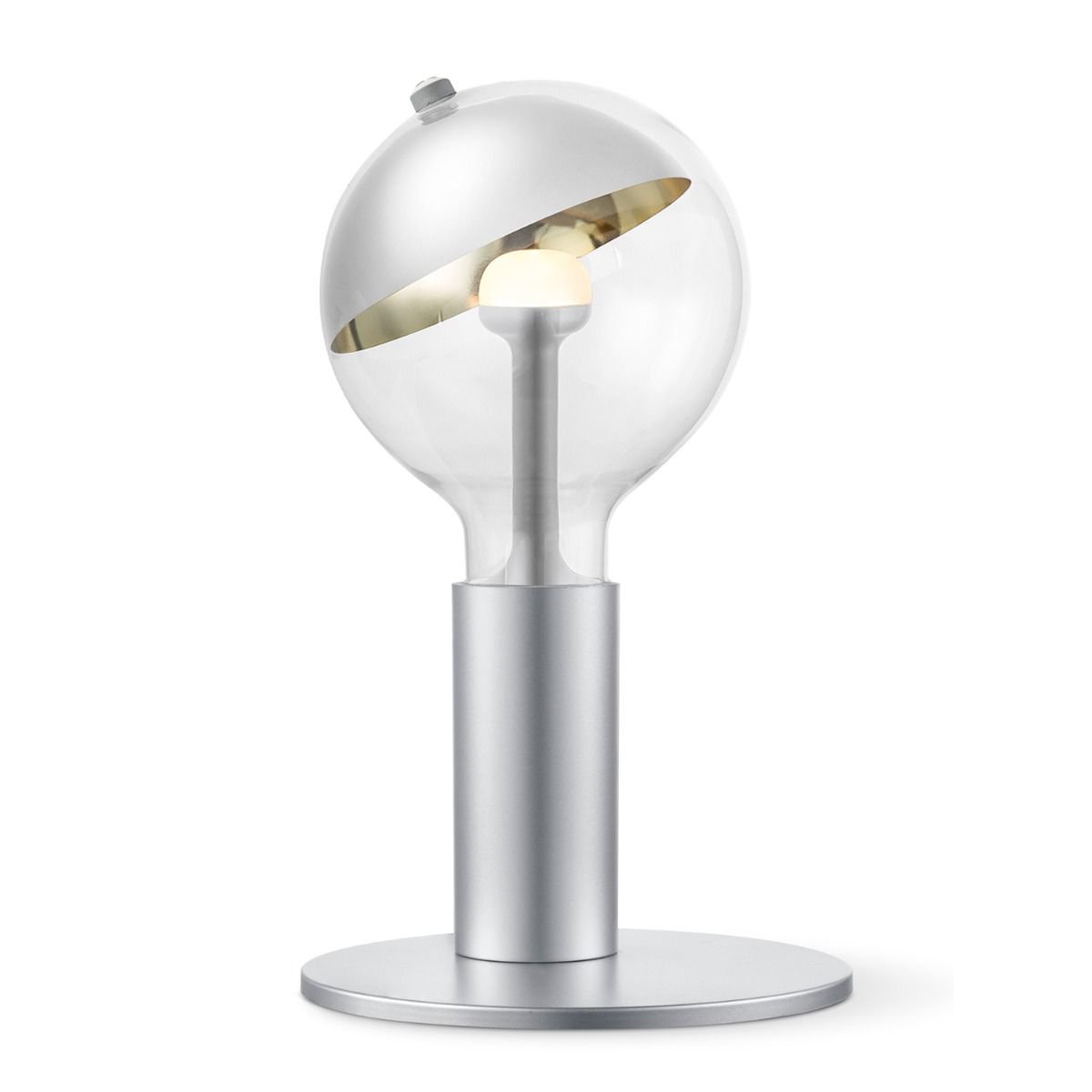 Tafellamp Move Me Side Sphere 5.5W 2700K grijs-zilver