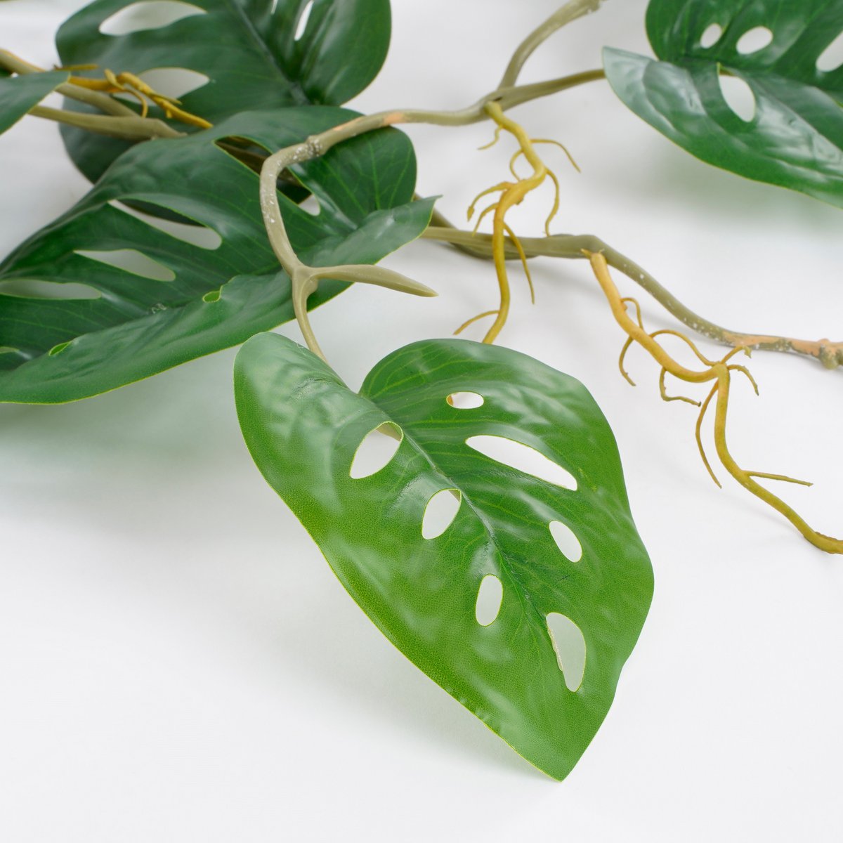 Monstera Kunstplant Slinger - L115 x B34 x H10 cm - Groen