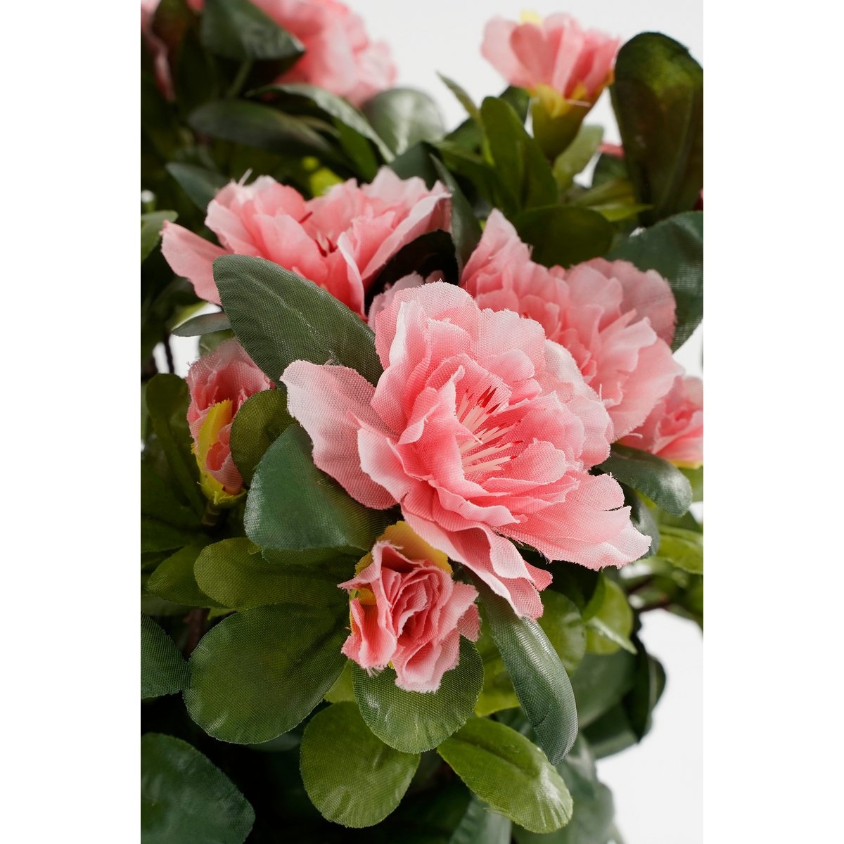 Azalea Kunstplant in Bloempot Stan - H31 x Ø26 cm - Perzik