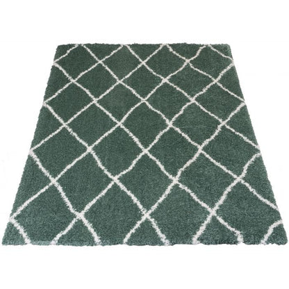 Vloerkleed Jeffie Green 160 x 230 cm