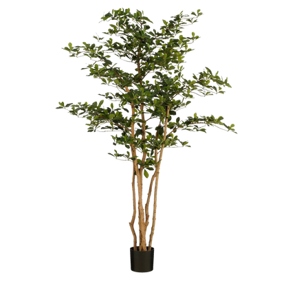 Kunstplant Olijfboom in Pot - H183 x Ã˜130 cm - Groen
