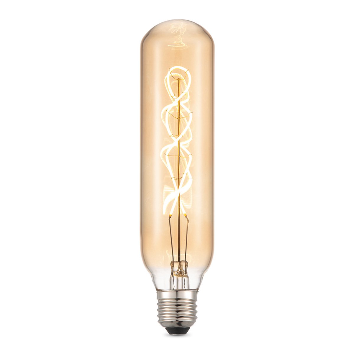 dimbare Led Tube Spiraal E27 4W 280Lm 2700K Amber