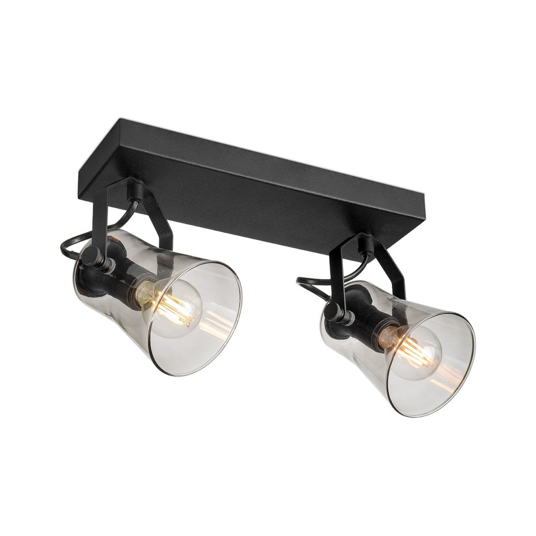 LED Opbouwspot Edge 2 - incl. dimbare LED lamp - zwart