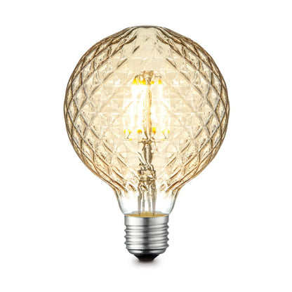 dimbare LED Globe Deco E27 G95 4W 400Lm 2700K Goud