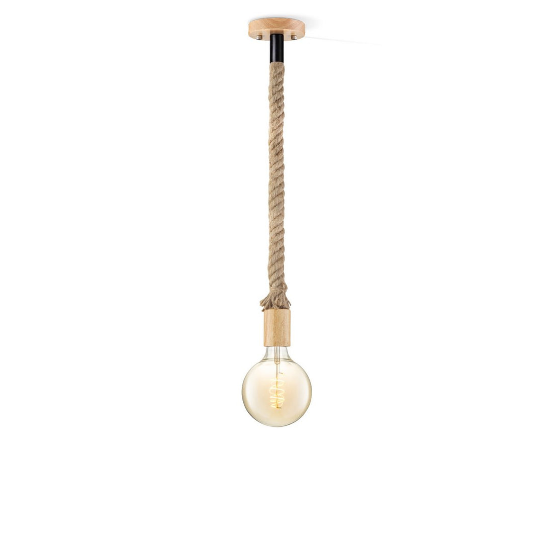 hanglamp Leonardo Spiraal - G260 - dimbaar E27 amber