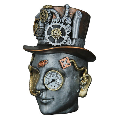 Polysculptuur &quot;Steampunk Vrouw&quot;