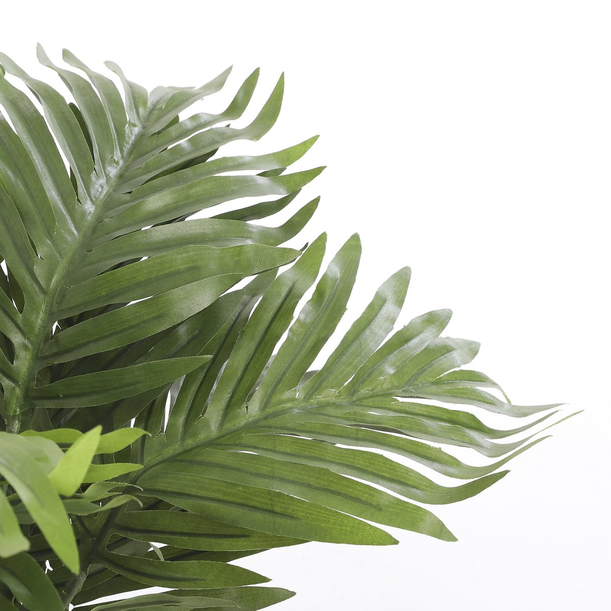 Areca Palm Kunstplant in Bloempot Stan - H45 x Ø60 cm - Groen