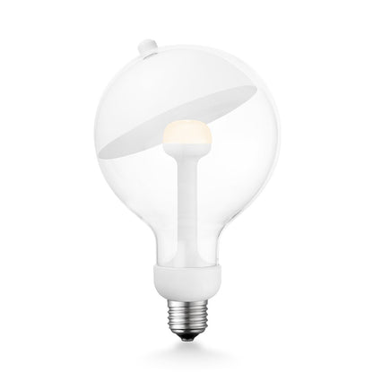 dimbare LED lamp Sphere wit G120 E27 5W 400Lm