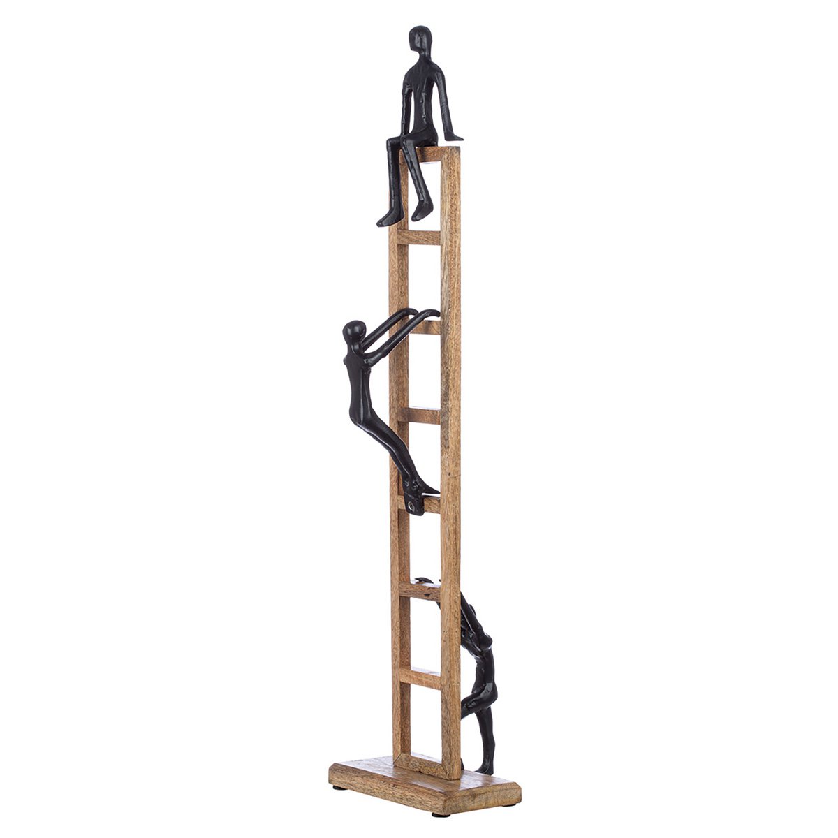 Sculptuur Ladder, natuurlijke kleur H.82 cm