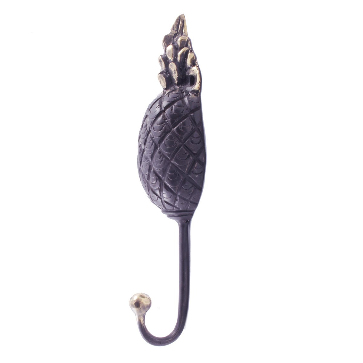 Brass Pineapple Hook (Set of 5)