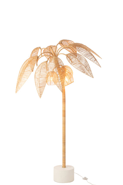 Vloerlamp Kokospalm Rotan Webbing Natura Klein