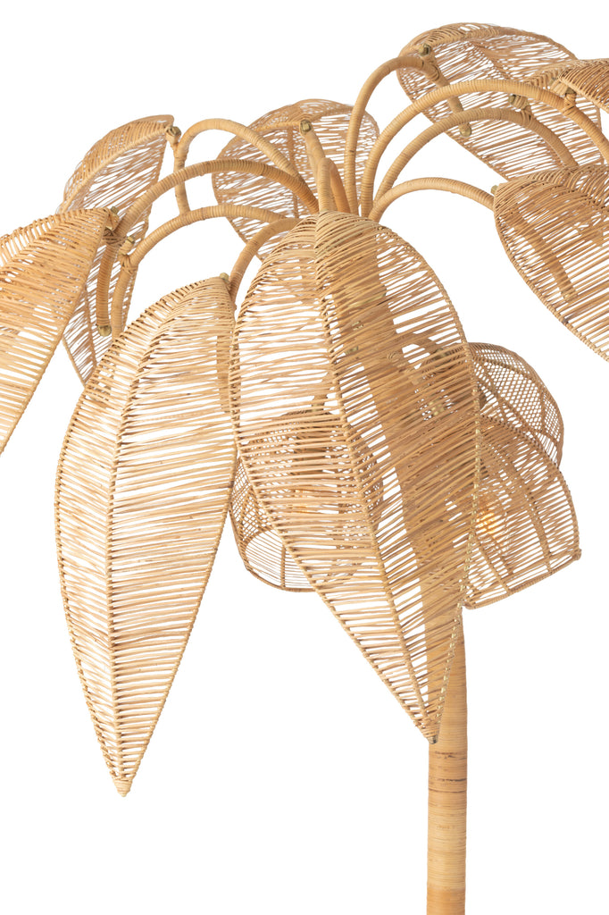 Vloerlamp Kokospalm Rotan Webbing Natura Klein