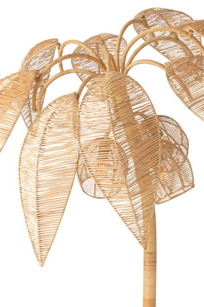 Vloerlamp Kokospalm Rotan Webbing Natura Klein