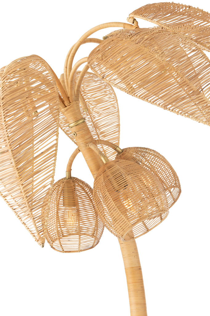 Vloerlamp Kokospalm Rotan Webbing Natura Klein
