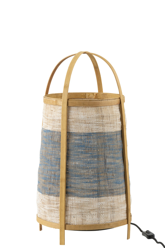 Vloerlamp Jean Bamboe Blauw