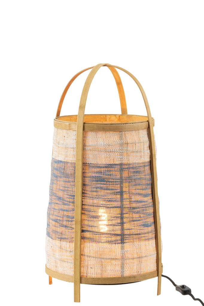 Vloerlamp Jean Bamboe Blauw