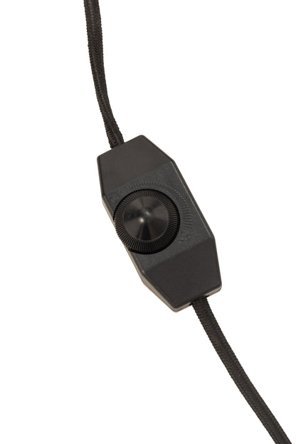 Vloerlamp Magali Staal/Glas Transparant