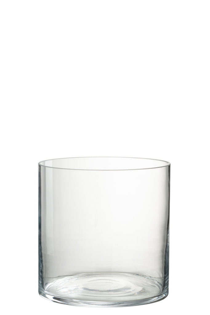 Hurricane Round Glass Transparent Small