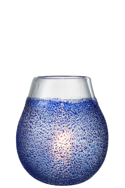 Stormglas Santorini Glas Blauw