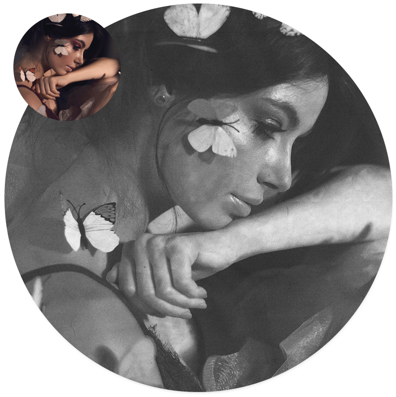 Label2X Muurcirkel Cirkel met eigen digitaal getekende foto woonaccessoires homedecoratie