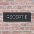 Label2X deurbordje bedrijf Deurbordje bedrijf receptie woonaccessoires homedecoratie