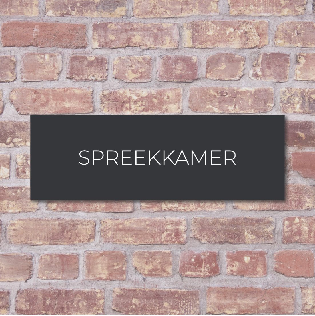 Label2X deurbordje bedrijf Deurbordje bedrijf spreekkamer woonaccessoires homedecoratie